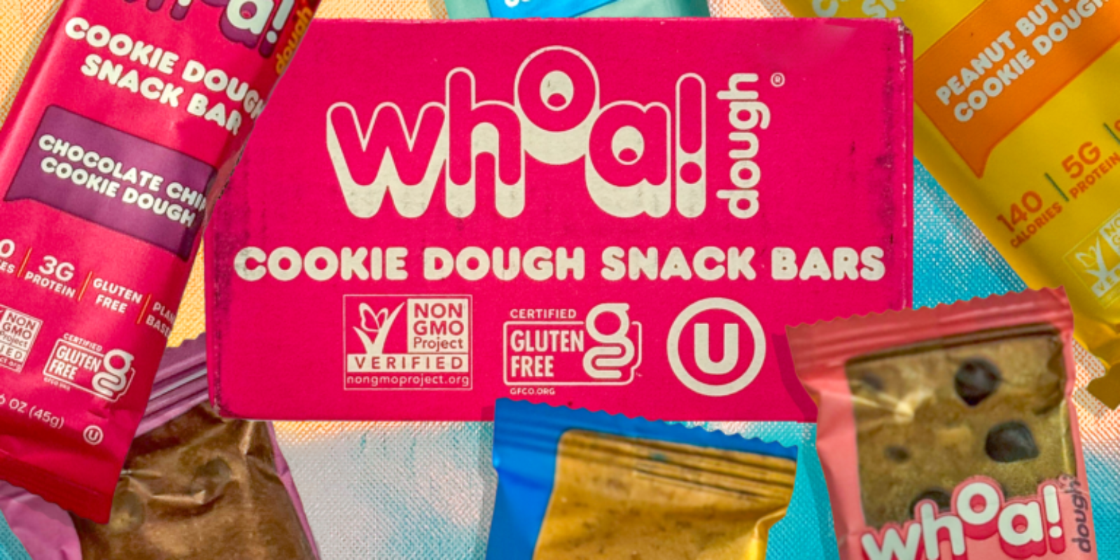 Whoa Dough Cookie Dough Snack Bars