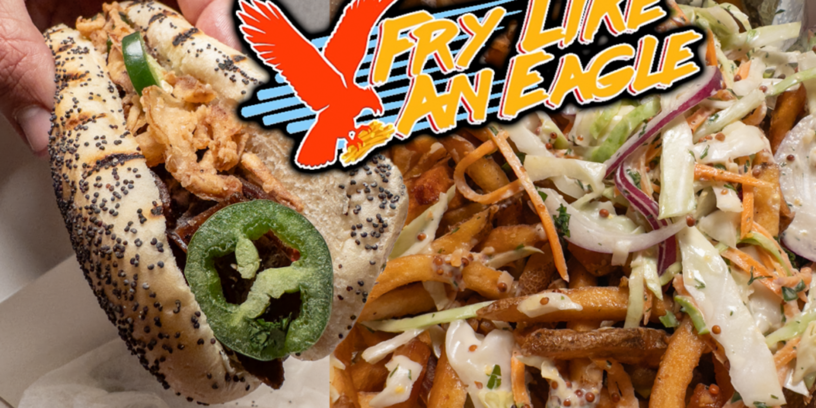 A Unique Dog Experience - Fry Like An Eagle - Vegan Chicago - CoverArt