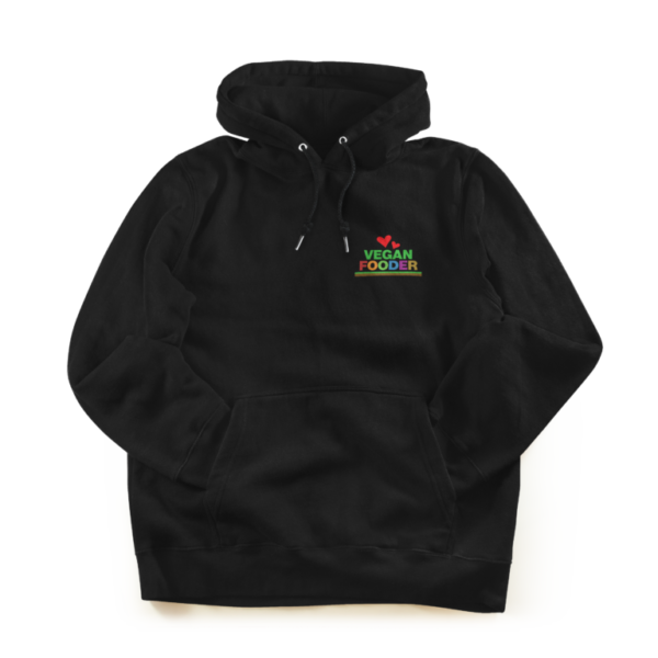 Black Vegan Fooder Hoodie