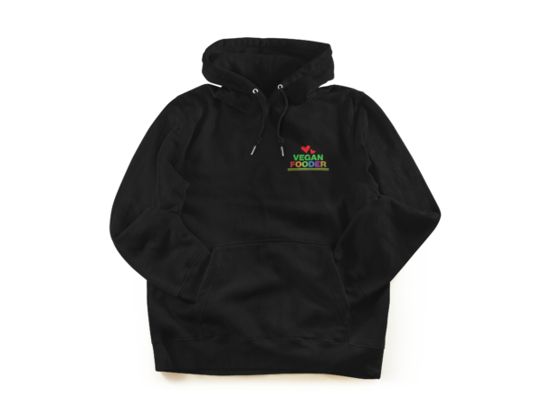 Black Vegan Fooder Hoodie