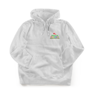 White Vegan Fooder Hoodie